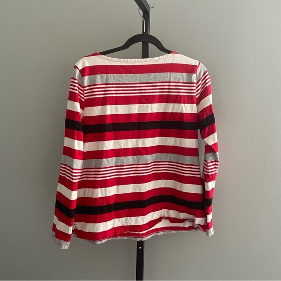 Talbots Authentic Talbots Tee - Slope Stripe Size Large - Picture 3 of 5
